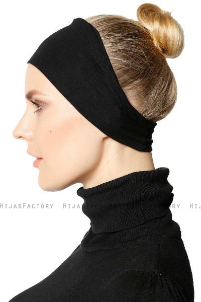 Cemre - Bandana Bonnet Nero