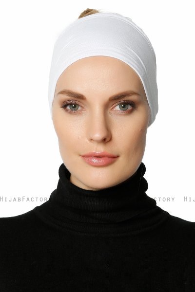 Cemre - Bandana Bonnet Bianca