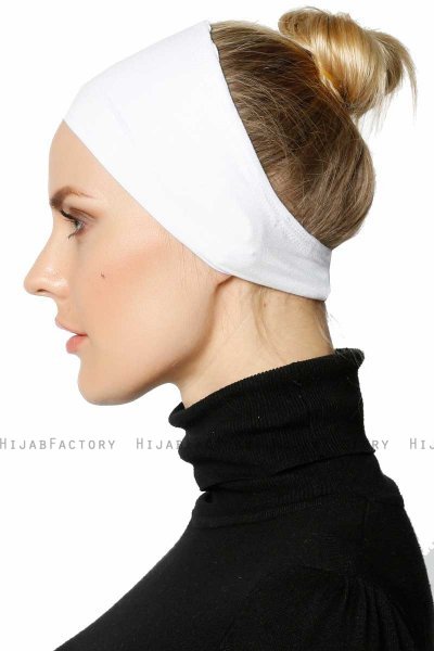 Cemre - Bandana Bonnet Bianca