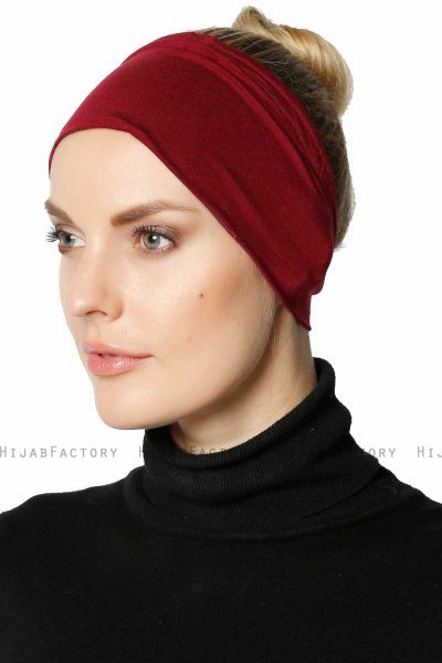 Cemre - Bandana Bonnet Bordò