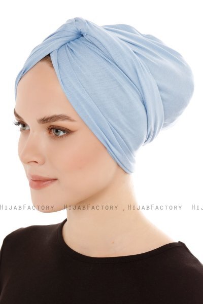 Belinay - Turbante Azzurro - Ecardin