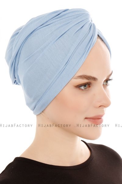 Belinay - Turbante Azzurro - Ecardin