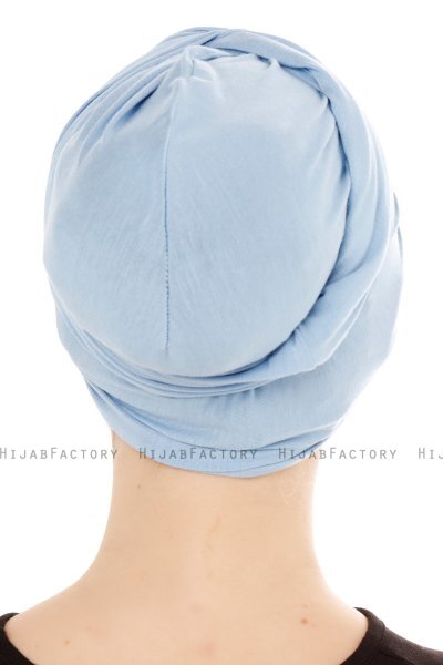 Belinay - Turbante Azzurro - Ecardin