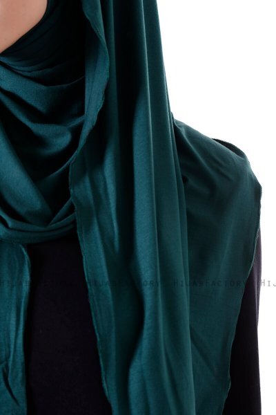 Hanfendy - Hijab Pratico One Piece Verde Scuro