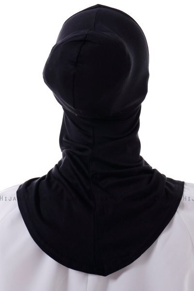 Damla - Bonnet Maschera Ninja Hijab Nero
