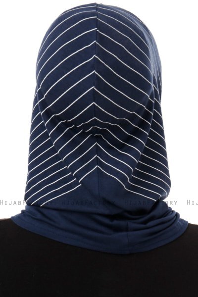 Babe Cross - Hijab Al Amira One-Piece Blu Navy