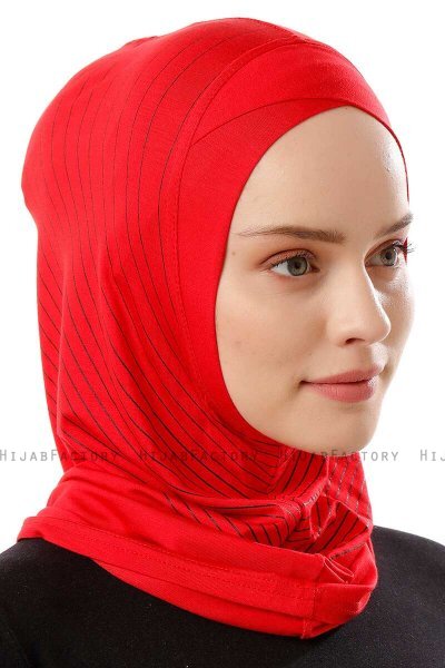 Babe Cross - Hijab Al Amira One-Piece Rosso