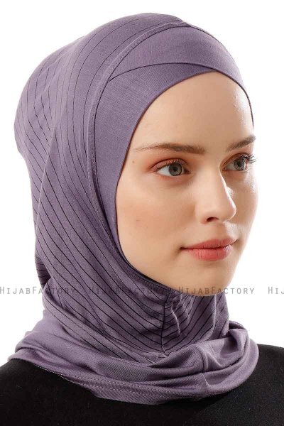 Babe Cross - Hijab Al Amira One-Piece Viola