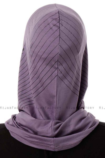 Babe Cross - Hijab Al Amira One-Piece Viola