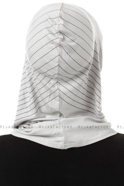 Babe Cross - Hijab Al Amira One-Piece Grigio Chiaro