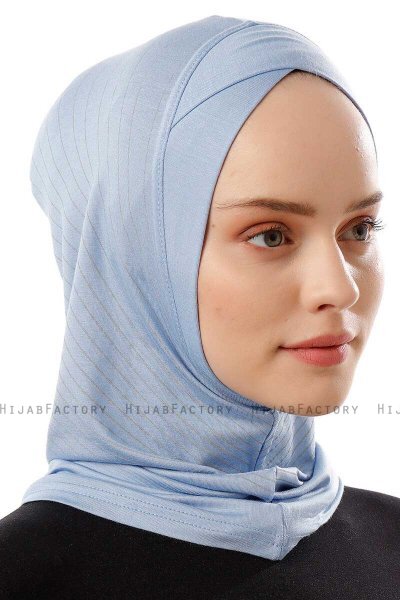 Babe Cross - Hijab Al Amira One-Piece Azzurro
