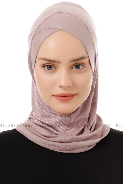 Babe Cross - Hijab Al Amira One-Piece Grigio Pietra