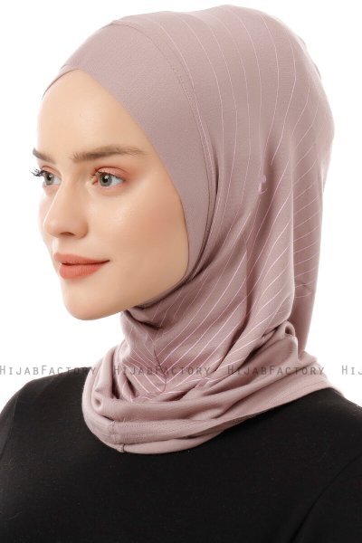 Babe Cross - Hijab Al Amira One-Piece Grigio Pietra