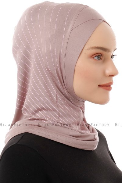 Babe Cross - Hijab Al Amira One-Piece Grigio Pietra