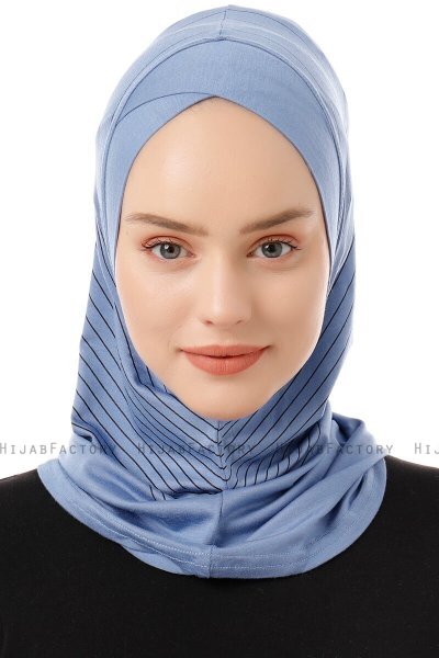Babe Cross - Hijab Al Amira One-Piece Indaco