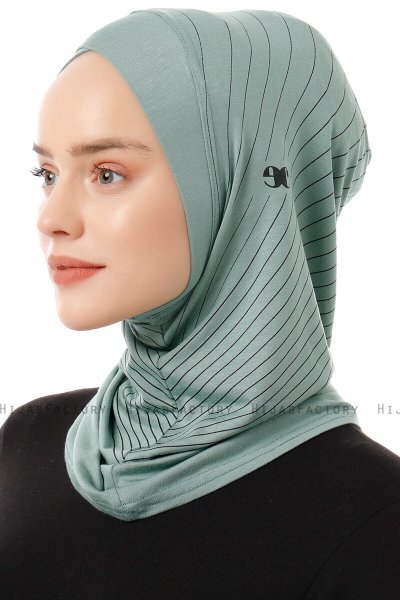 Babe Cross - Hijab Al Amira One-Piece Verde