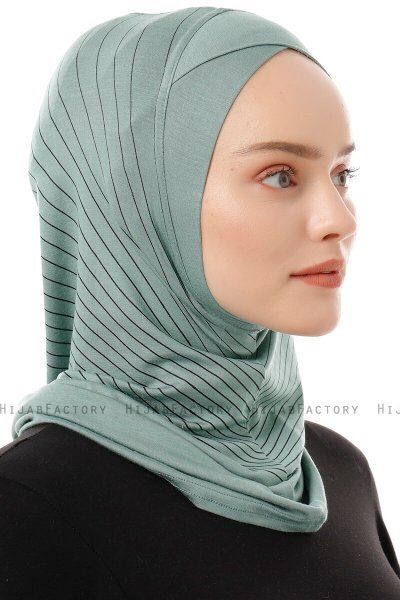 Babe Cross - Hijab Al Amira One-Piece Verde