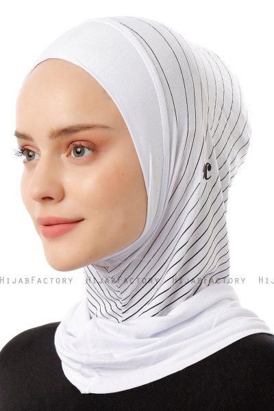 Babe Plain - Hijab Al Amira One-Piece Bianca