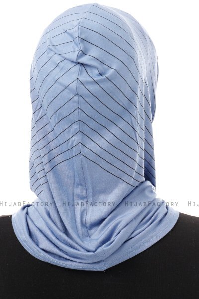 Babe Plain - Hijab Al Amira One-Piece Indaco