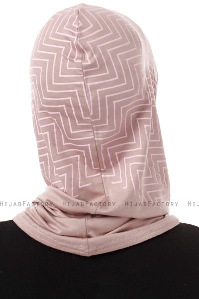 Silva Cross - Hijab Al Amira One-Piece Grigio Pietra