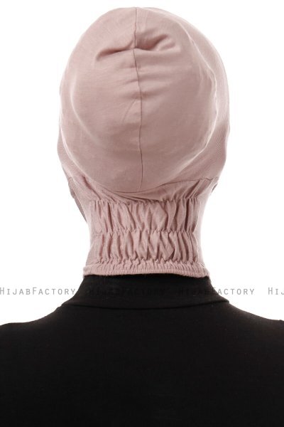 Elnara - Bonnet Cross Hijab Grigio Pietra