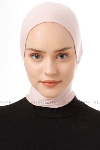 Elnara - Bonnet Plain Hijab Rosa Antico