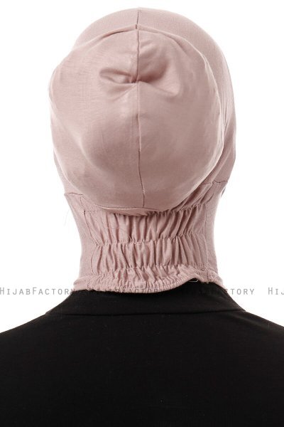Elnara - Bonnet Plain Hijab Grigio Pietra