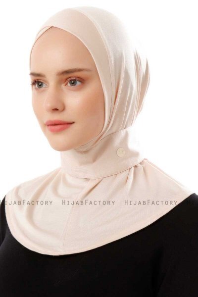 Ceren - Hijab Pratico Viscosa Beige