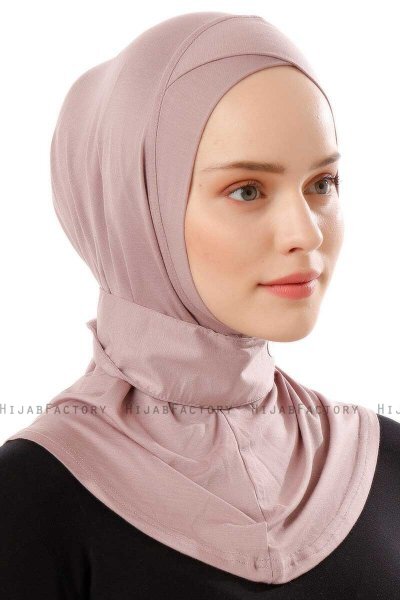 Ceren - Hijab Pratico Viscosa Grigio Pietra