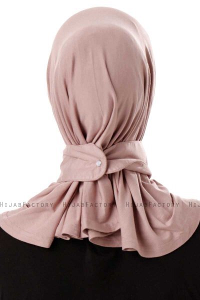 Ceren - Hijab Pratico Viscosa Grigio Pietra