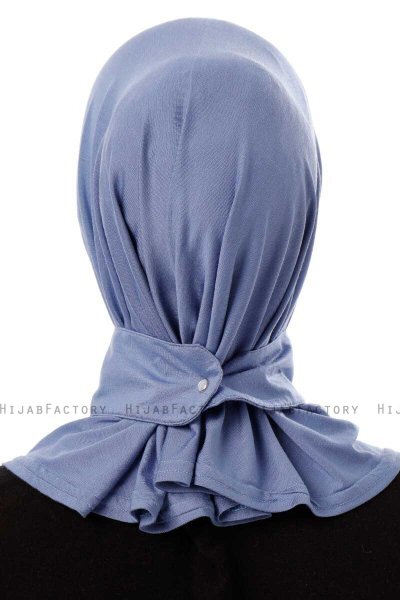 Ceren - Hijab Pratico Viscosa Indaco