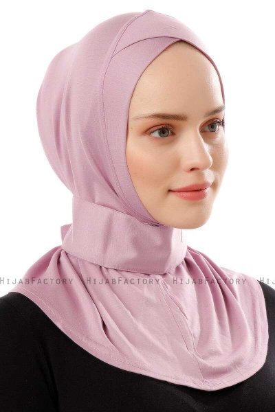 Ceren - Hijab Pratico Viscosa Rosa Scuro