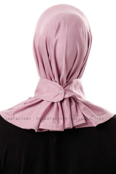 Ceren - Hijab Pratico Viscosa Rosa Scuro