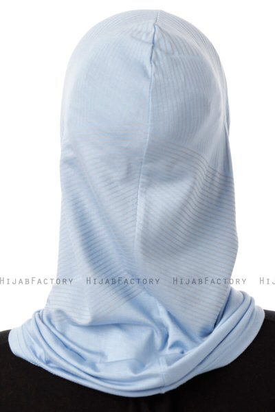 Wind Plain - Hijab Al Amira One-Piece Azzurro