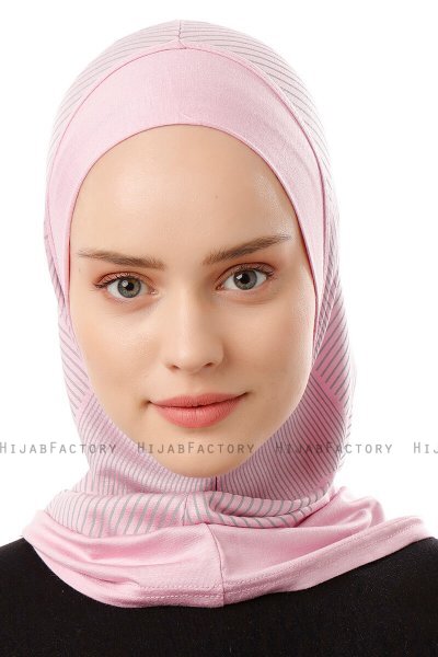  Wind Plain - Hijab Al Amira One-Piece Rosa