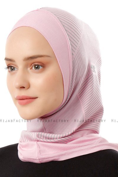  Wind Plain - Hijab Al Amira One-Piece Rosa