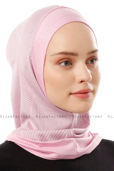  Wind Plain - Hijab Al Amira One-Piece Rosa