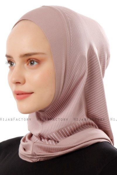 Wind Plain - Hijab Al Amira One-Piece Grigio Pietra