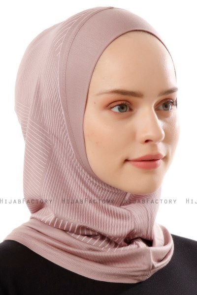 Wind Plain - Hijab Al Amira One-Piece Grigio Pietra