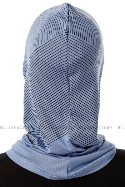 Wind Plain - Hijab Al Amira One-Piece Indaco