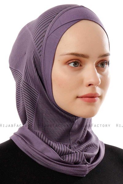 Wind Cross - Hijab Al Amira One-Piece Viola
