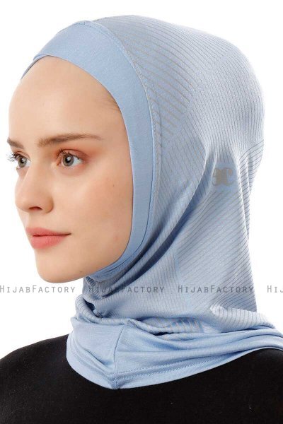 Wind Cross - Hijab Al Amira One-Piece Azzurro