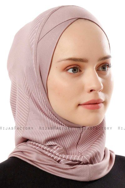 Wind Cross - Hijab Al Amira One-Piece Grigio Pietra