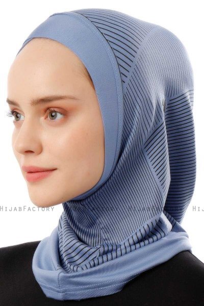 Wind Cross - Hijab Al Amira One-Piece Indaco