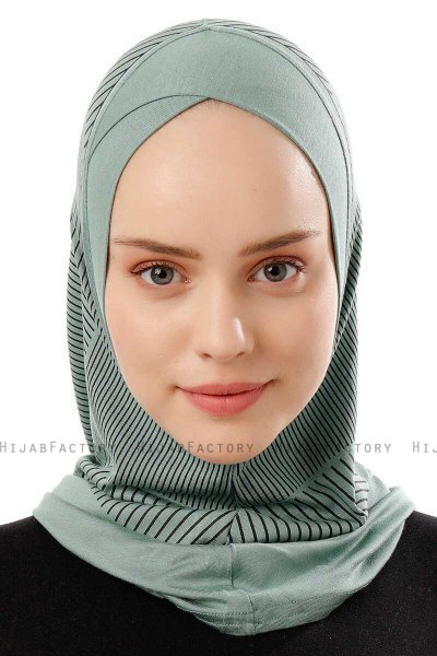 Wind Cross - Hijab Al Amira One-Piece Verde