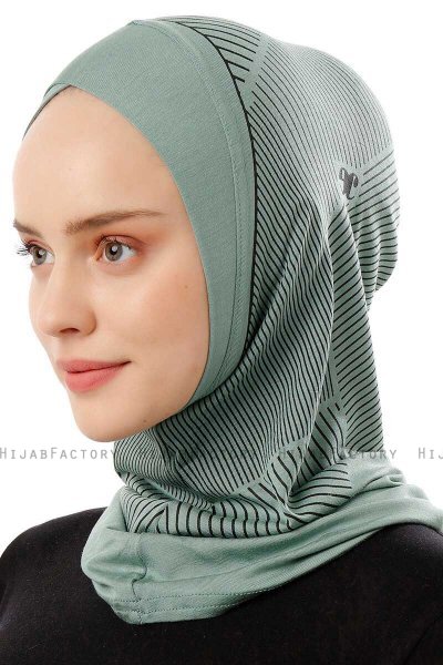 Wind Cross - Hijab Al Amira One-Piece Verde