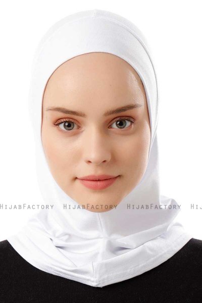 Logo Plain - Hijab Al Amira One-Piece Bianca