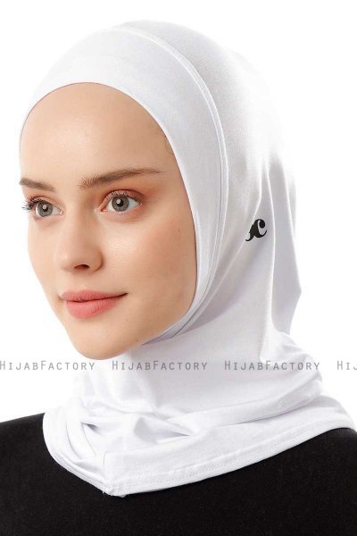 Logo Plain - Hijab Al Amira One-Piece Bianca