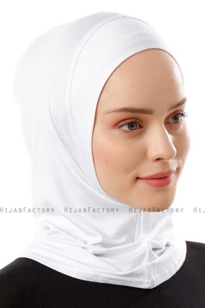 Logo Plain - Hijab Al Amira One-Piece Bianca