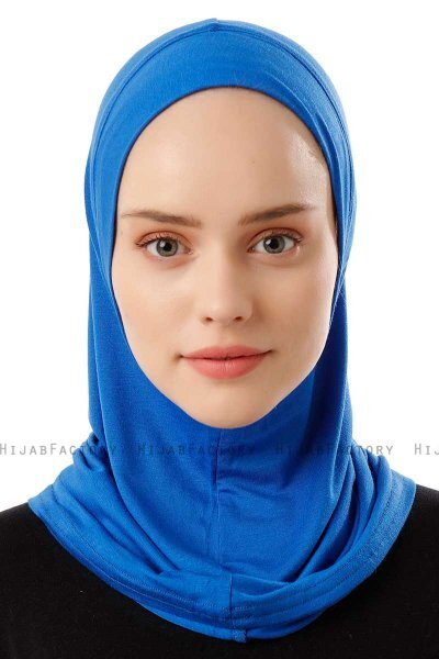 Logo Plain - Hijab Al Amira One-Piece Blu